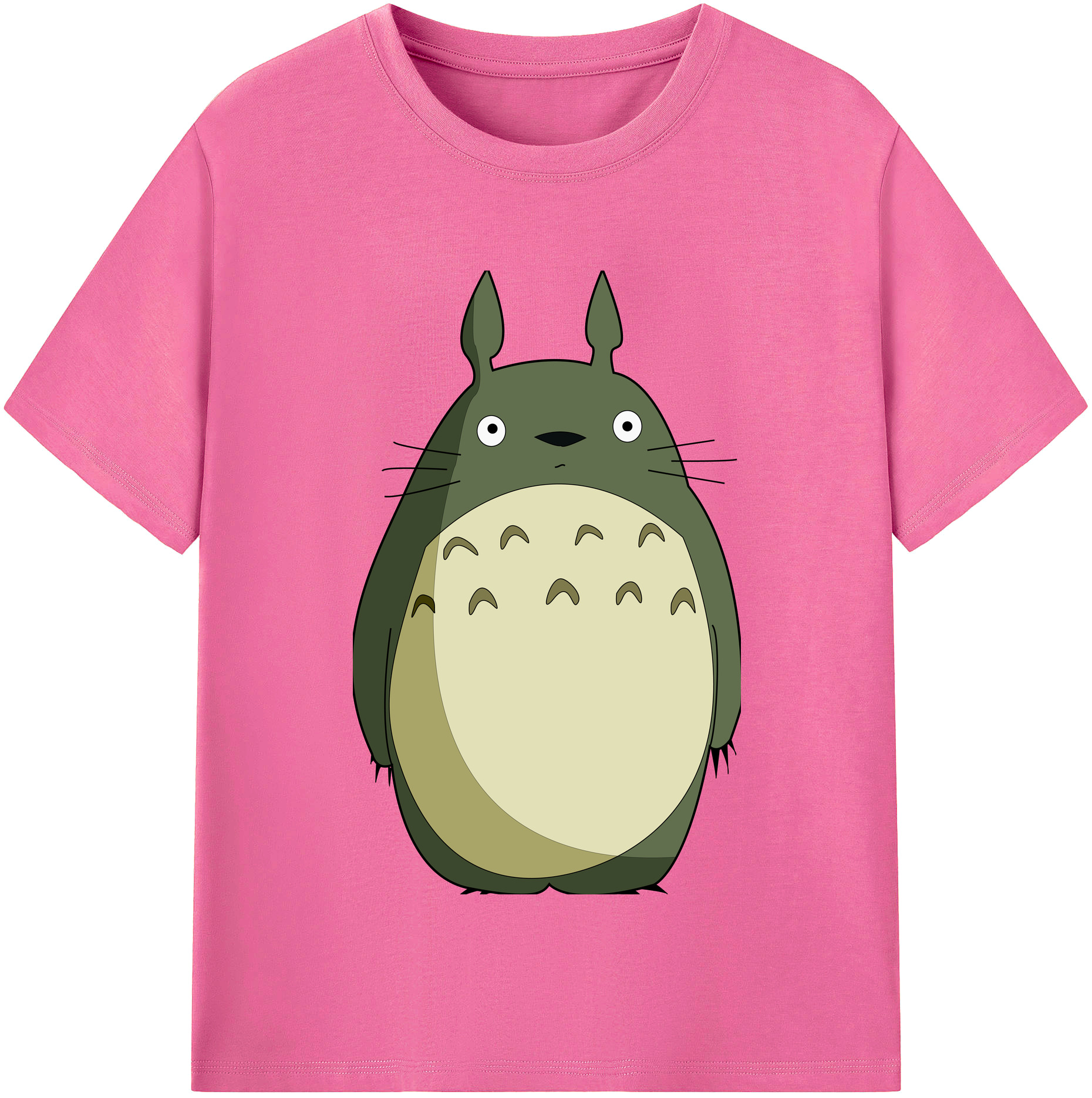 （画像用） となりのトトロ 草壁メイ 草壁サツキ My Neighbor Totoro Satsuki Kusakabe Mei Kusakabe レディースカジュアルプリントTシャツ（綿100％）